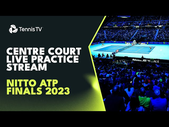 LIVE PRACTICE STREAM: Jannik Sinner Hiting at Nitto ATP Finals 2023