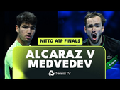 Carlos Alcaraz vs Daniil Medvedev | Nitto ATP Finals 2023 Match Highlights