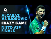 What A Game! Crazy Carlos Alcaraz vs Novak Djokovic Sequence  | Nitto ATP Finals 2023