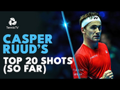 Top 20 Casper Ruud ATP Shots (So Far)
