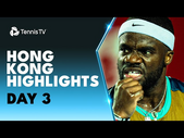 Tiafoe Begins His 2024; Shang vs van de Zandschulp MARATHON | Hong Kong 2024 Highlights Day 3