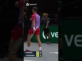 Novak Djokovic Hits A SPLITS Winner 