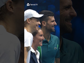 Who’s hyped for Jannik Sinner vs Novak Djokovic? 