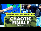 Gael Monfils vs Botic Van de Zandschulp CRAZY Ending! | Doha 2024 Highights