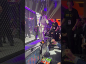 Jason Jackson Daps Up Former Champs Chael Sonnen and Sean O’Connell after Ray Cooper TKO Win #shorts