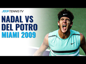 Rafael Nadal vs Juan Martin del Potro | Miami 2009 Extended Highlights