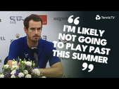 Andy Murray Addresses His Retirement From Tennis | Dubai 2024 Press Conference