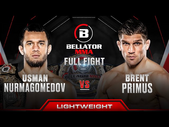 Usman Nurmagomedov vs Brent Primus (Lightweight Title Bout) | Bellator 300 Full Fight