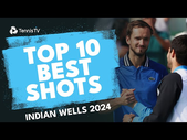 Carlos Alcaraz & Jannik Sinner MADNESS! | Top 10 Plays From Indian Wells 2024
