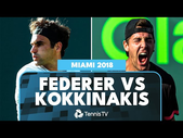 Biggest Upset In Miami History?!  Roger Federer vs Thanasi Kokkinakis Extended Highlights