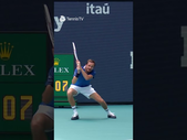 Only Daniil Medvedev Can Pull Off This Return 