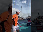 Courtside Scenes With Andy Murray In Miami 
