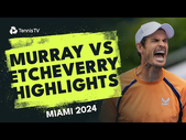 Andy Murray vs Tomás Martín Etcheverry Highlights | Miami 2024