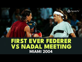 20 YEARS AGO TODAY! The First EVER Federer vs Nadal Match at Miami 2004 ️