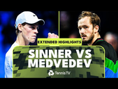 EPIC Jannik Sinner vs Daniil Medvedev Extended Highlights | Vienna Final 2023