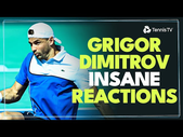 Grigor Dimitrov INSANE Reactions vs Alexander Zverev | Miami 2024