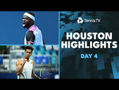 Tiafoe Begins Title Defense; Mmoh & Etcheverry In Action | Houston 2024 Highlights Day 4