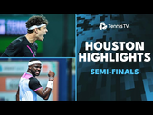 Shelton Plays Etcheverry, Tiafoe Faces Darderi | Houston 2024 Semi-final Highlights