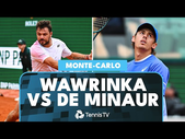 Alex De Minaur vs Stan Wawrinka! | Monte-Carlo 2024 Highlights