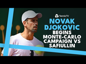 Novak Djokovic Begins Monte-Carlo Campaign vs Safiullin | Monte-Carlo 2024 Highlights