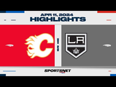 NHL Highlights | Flames vs. Kings - April 11, 2024