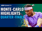 Nadal v Rublev; Tsitsipas, Fognini & Goffin In Action | Monte-Carlo 2021 Quarter-Final Highlights