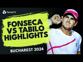 Joao Fonseca Takes On Alejandro Tabilo | Bucharest 2024 Highlights