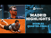 Granollers/Zeballos v Nys/Zielinski, Murry/Venus play | Madrid 2024 Doubles Quarter-Final Highlights