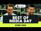 Nadal & Djokovic On Return To Rome; Rublev On Madrid Triumph | Best of Rome 2024 Media Day