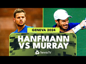 Andy Murray Returns To ATP Tour vs Hanfmann | Geneva 2024 Highlights