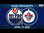 NHL Game Highlights | Oilers vs. Jets – Apr. 17, 2021