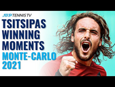 Stefanos Tsitsipas Championship Point, Trophy Lift & Speech! | Monte-Carlo 2021