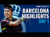 Nishikori v Pella; Tsonga, Andujar & Chardy In Action | Barcelona Open 2021 Highlights Day 1