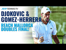 Novak Djokovic & Carlos Gomez-Herrera Reach Mallorca Open Doubles Final! | Mallorca 2021 Day 5