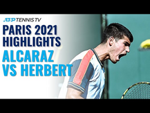 Pierre-Hugues Herbert vs Carlos Alcaraz: Brilliant Points From Entertaining Match in Paris!