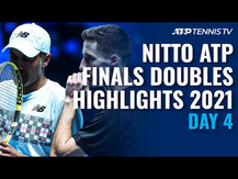 Ram/Salisbury vs Herbert/Mahut; Farah/Cabal vs Murray/Soares | Nitto ATP Finals Day 4 Highlights