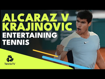 Carlos Alcaraz vs Filip Krajinovic Entertaining Tennis | Hamburg 2022