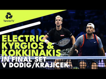 ELECTRIC Kyrgios & Kokkinakis Spark To Life In Final Stages v Dodig/Krajicek | Nitto ATP Finals 2022