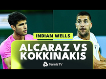 Carlos Alcaraz vs Thanasi Kokkinakis Highlights | Indian Wells 2023
