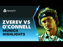 Alexander Zverev vs Christopher O'Connell Highlights | Munich 2023