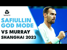Roman Safiullin GOD MODE vs Andy Murray | Shanghai 2023 Highlights