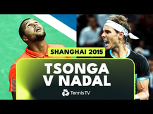 Jo-Wilfried Tsonga vs Rafael Nadal ROLLERCOASTER Match!  | Shanghai 2015 Extended Highlights