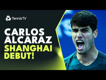 Carlos Alcaraz Shanghai DEBUT vs Gregoire Barrere | Shanghai 2023 Highlights