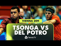 Juan Martin Del Potro vs Jo-Wilfried Tsonga | Vienna 2011 Final Highlights
