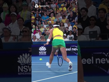 Ajla Tomljanovic With One Of The CLEANEST Volleys You'll Ever See ‍