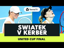 Iga Swiatek vs Angelique Kerber | United Cup Final 2024 Highlights