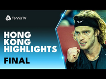 Andrey Rublev Faces Emil Ruusuvuori For The Title!  | Hong Kong Final 2024 Match Highlights