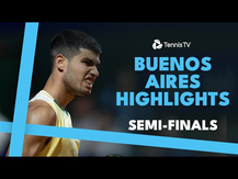 Alcaraz vs Jarry; Diaz Acosta vs Coria in Argentine Derby | Buenos Aires 2024 Semi-Final Highlights