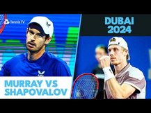 MARATHON Denis Shapovalov vs Andy Murray Match ‍ | Dubai 2024 Highlights