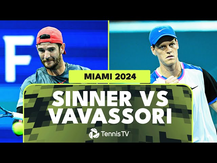 Jannik Sinner vs Andrea Vavassori Highlights | Miami 2024